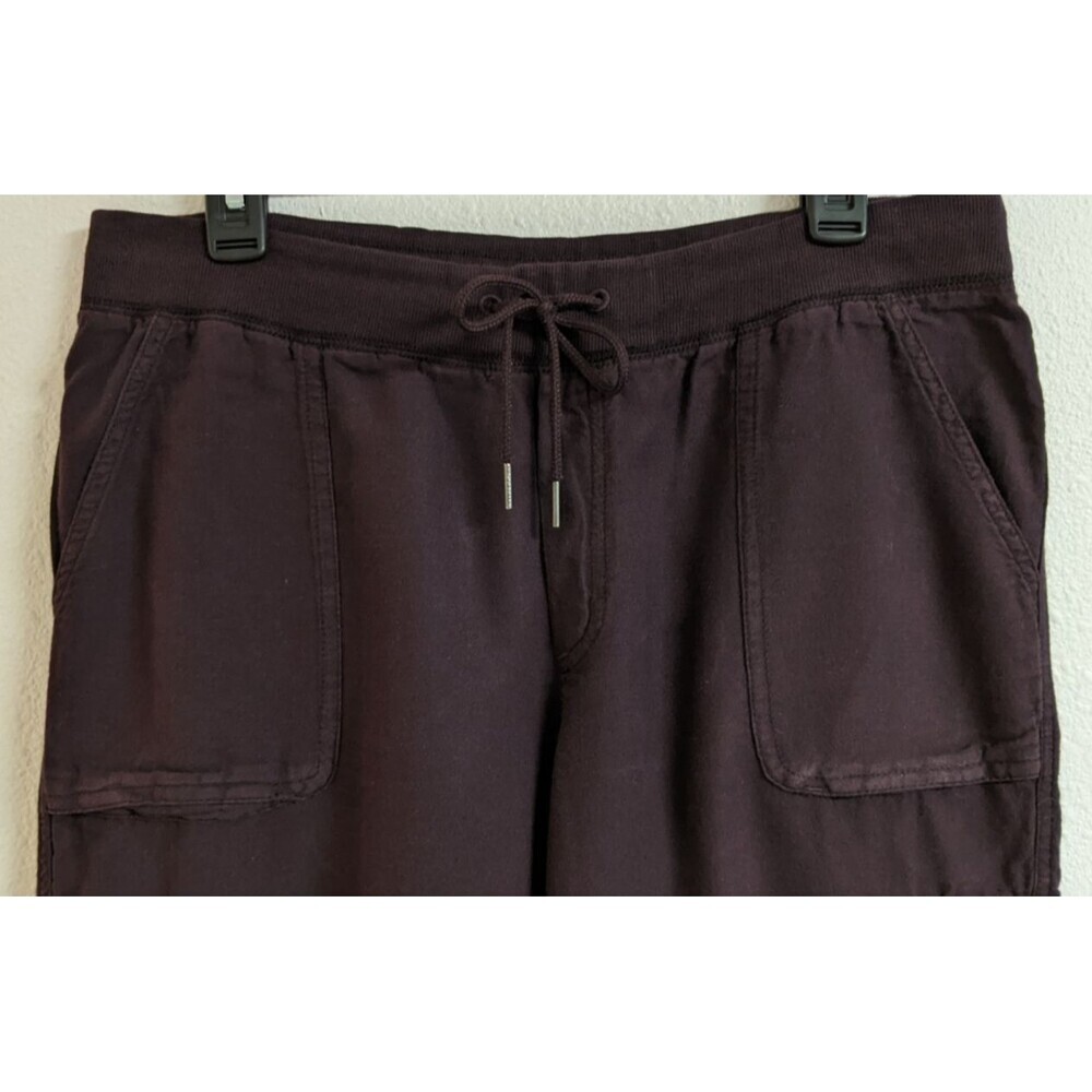 Aritzia COMMUNITY Cebu Cotton Eggplant Purple Colored Joggers Pants M - Picture 3 of 12